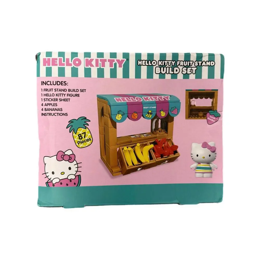 Hello Kitty Fruit Stand Build Set Lego